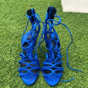 Colbat blue heels